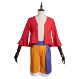 Monkey D. Luffy Suit Cosplay Costume Halloween Carnival Outfit