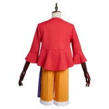 Monkey D. Luffy Suit Cosplay Costume Halloween Carnival Outfit