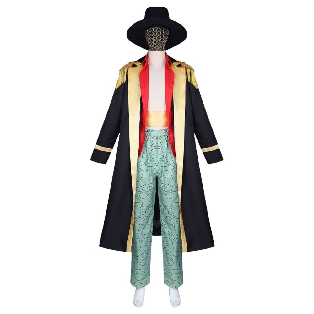 One Piece Marshall·D·Teach Suit Cosplay Costume Halloween Carnival Outfit