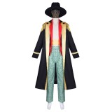 One Piece Marshall·D·Teach Suit Cosplay Costume Halloween Carnival Outfit
