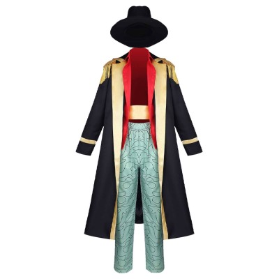 One Piece Marshall·D·Teach Suit Cosplay Costume Halloween Carnival Outfit