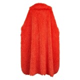 Luffy Red Plush Cloak Cosplay Costume Halloween Carnival
