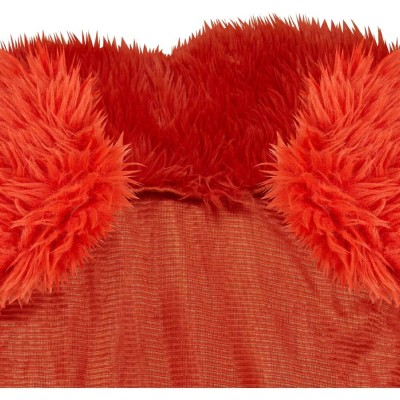 Luffy Red Plush Cloak Cosplay Costume Halloween Carnival