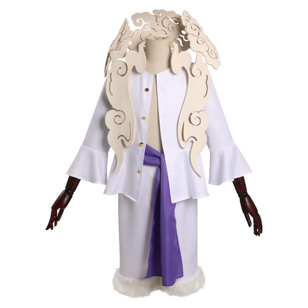 Luffy Nikaform Party Suit Cosplay Costume Halloween Carnival Outfit