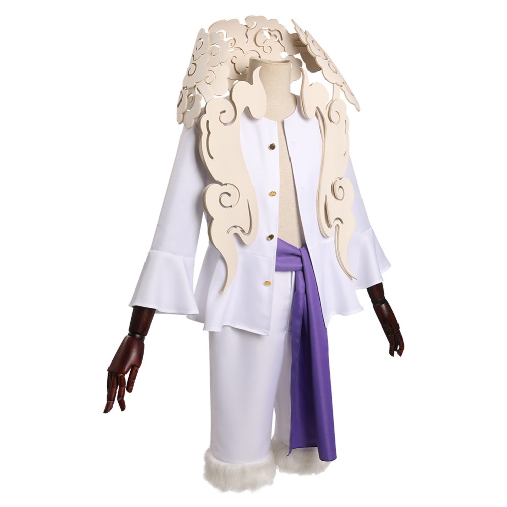 Luffy Nikaform Party Suit Cosplay Costume Halloween Carnival Outfit