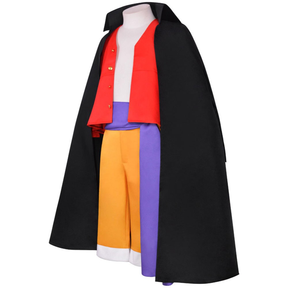 Luffy Enfants Costume Cosplay Costume Halloween Carnaval Tenue