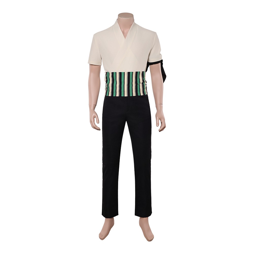 Zorro White Cosplay Costume Halloween Carnival Outfit