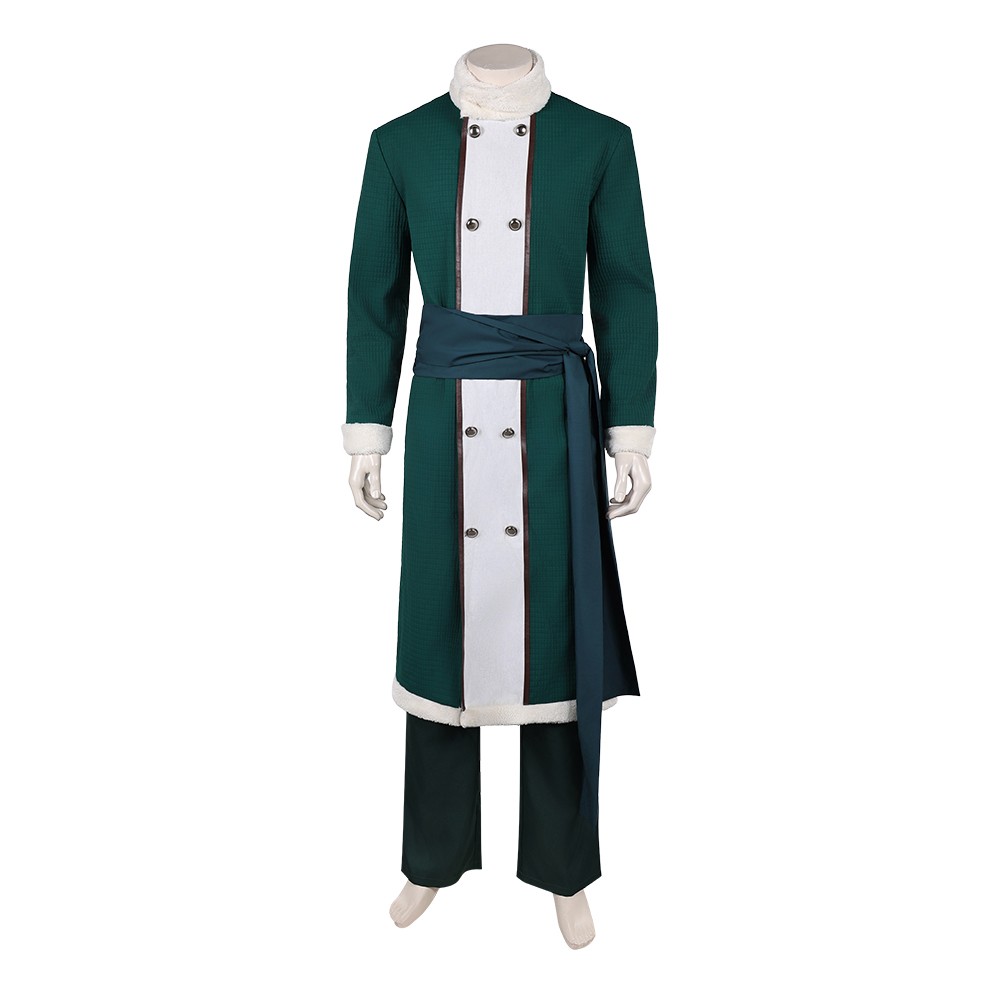 Zorro Green Cosplay Costume Halloween Carnival Outfit