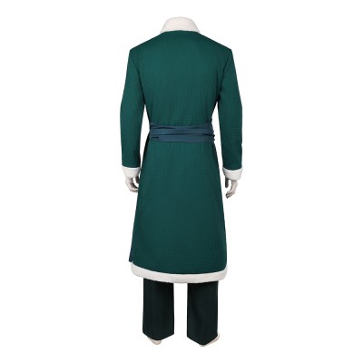 Zorro Green Cosplay Costume Halloween Carnival Outfit