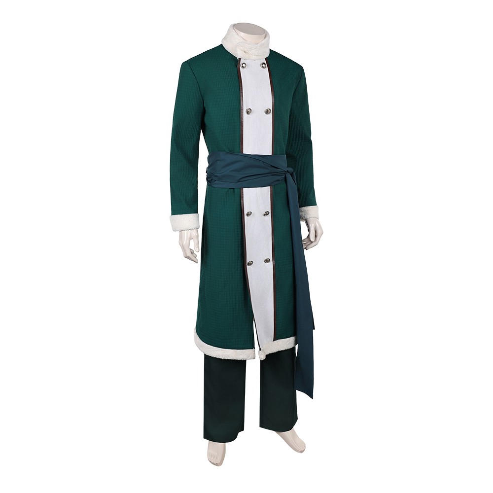 Zorro Green Cosplay Costume Halloween Carnival Outfit