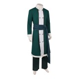 Zorro Green Cosplay Costume Halloween Carnival Outfit