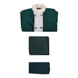 Zorro Green Cosplay Costume Halloween Carnival Outfit