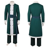 Zorro Green Cosplay Costume Halloween Carnival Outfit