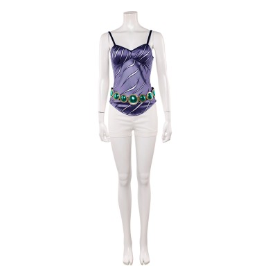 Vivi Miss Wednesday Women Green Cosplay Costume Halloween Carnival Outfit
