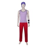 Usopp Purple Cosplay Costume Halloween Carnival Outfit