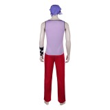 Usopp Purple Cosplay Costume Halloween Carnival Outfit
