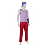 Usopp Purple Cosplay Costume Halloween Carnival Outfit
