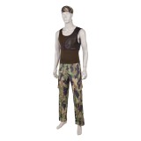 Usopp Camouflage Vest Character Set Cosplay Costume Halloween Carnival Outfit