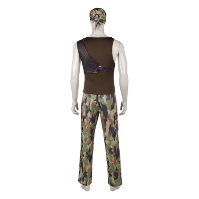 Usopp Camouflage Vest Character Set Cosplay Costume Halloween Carnival Outfit