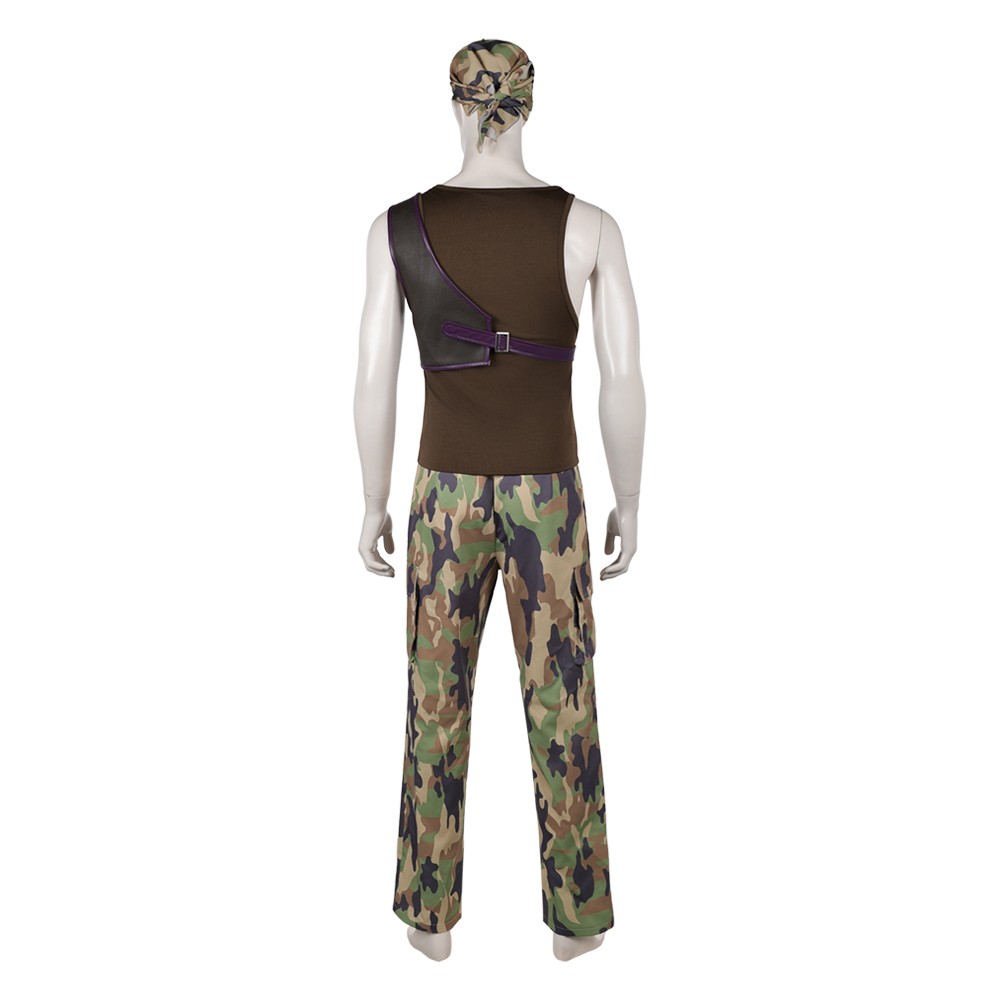 Usopp Camouflage Vest Character Set Cosplay Costume Halloween Carnival Outfit