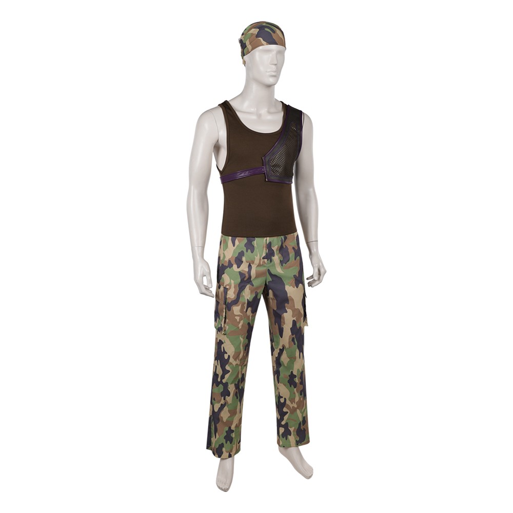 Usopp Camouflage Vest Character Set Cosplay Costume Halloween Carnival Outfit