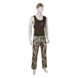 Usopp Camouflage Vest Character Set Cosplay Costume Halloween Carnival Outfit