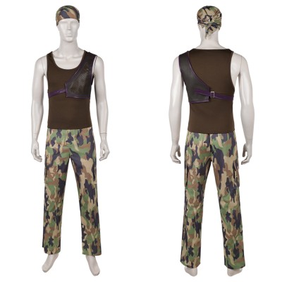 Usopp Camouflage Vest Character Set Cosplay Costume Halloween Carnival Outfit