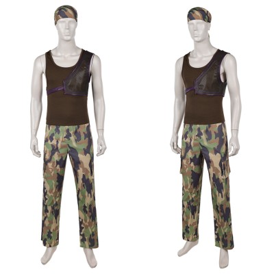Usopp Camouflage Vest Character Set Cosplay Costume Halloween Carnival Outfit