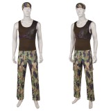Usopp Camouflage Vest Character Set Cosplay Costume Halloween Carnival Outfit