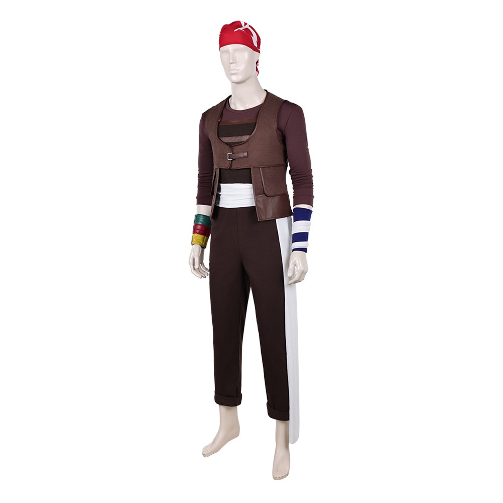Costume de cosplay Usopp Brown pour Halloween et carnaval