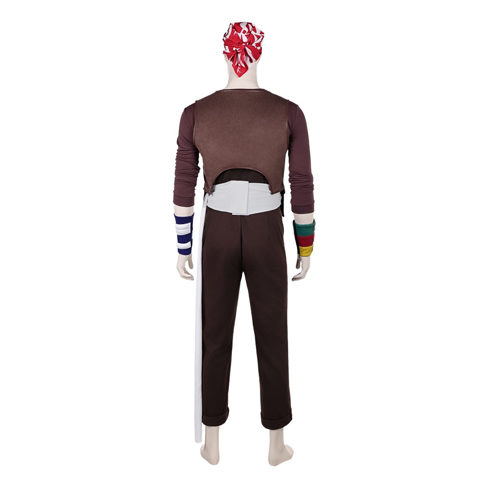 Costume de cosplay Usopp Brown pour Halloween et carnaval