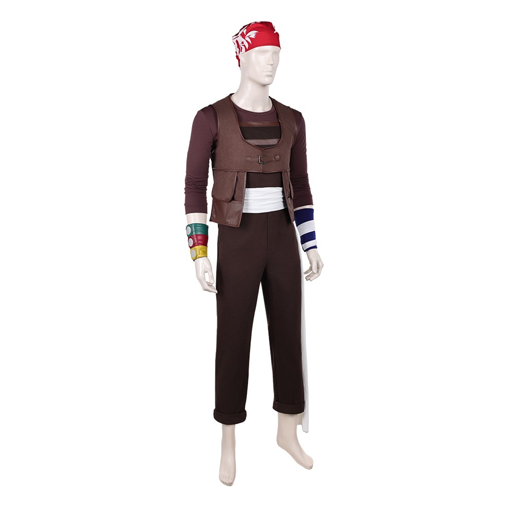 Costume de cosplay Usopp Brown pour Halloween et carnaval