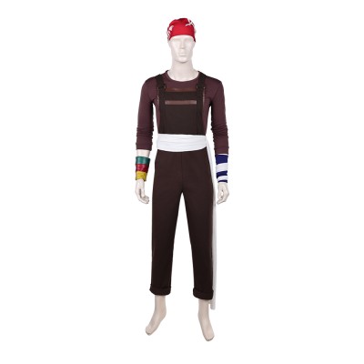 Costume de cosplay Usopp Brown pour Halloween et carnaval