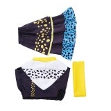 Trafalgar D. Water Law Femmes Kimono Noir Costume Cosplay Halloween Carnaval