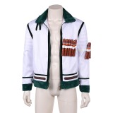 Smoker White Coat Cosplay Costume Halloween Carnival Outfit