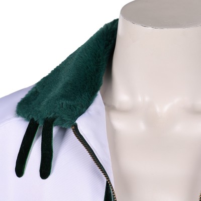 Smoker White Coat Cosplay Costume Halloween Carnival Outfit