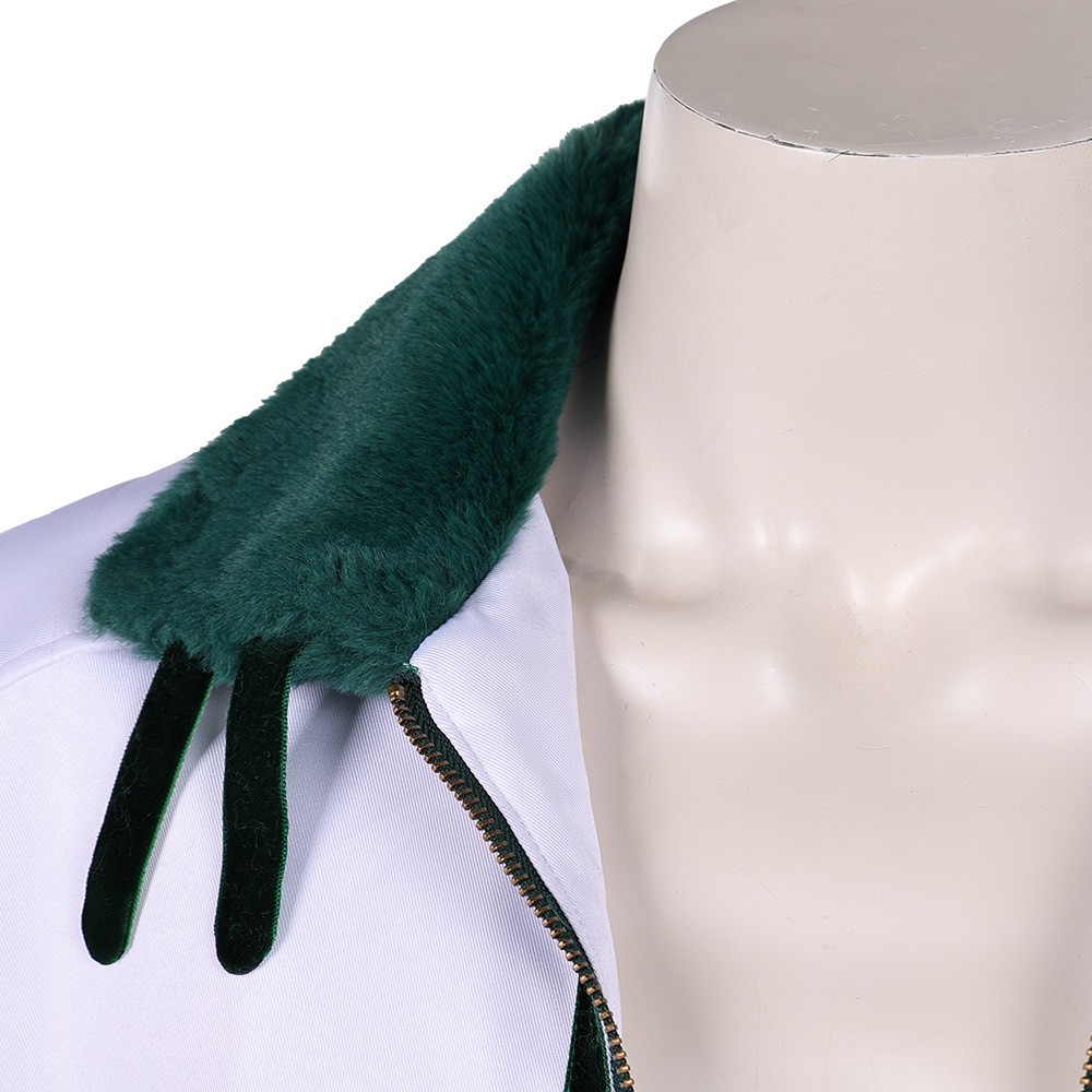 Smoker White Coat Cosplay Costume Halloween Carnival Outfit