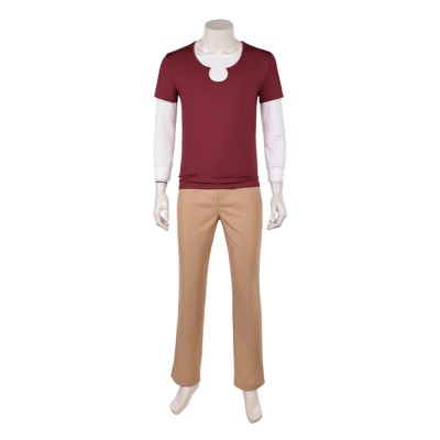 Sanji Red Cosplay Costume Halloween Carnival Outfit