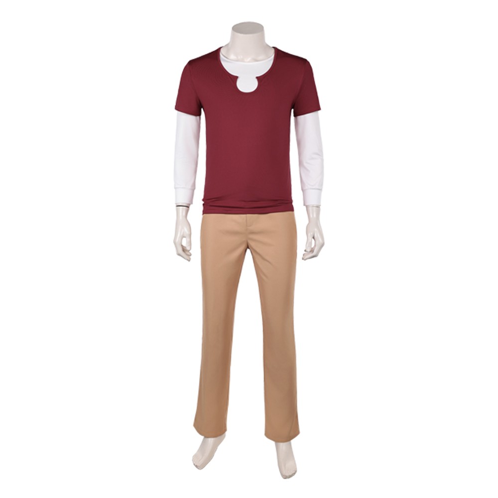 Sanji Red Cosplay Costume Halloween Carnival Outfit