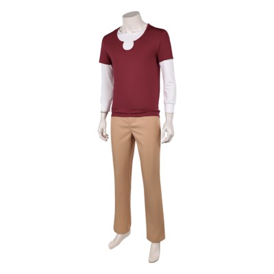 Sanji Red Cosplay Costume Halloween Carnival Outfit