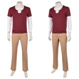 Sanji Red Cosplay Costume Halloween Carnival Outfit