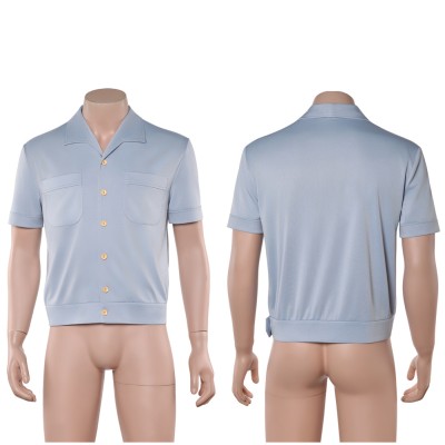 Sanji Blue Top Cosplay Costume Halloween Carnival Outfit