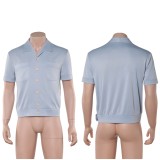 Sanji Blue Top Cosplay Costume Halloween Carnival Outfit