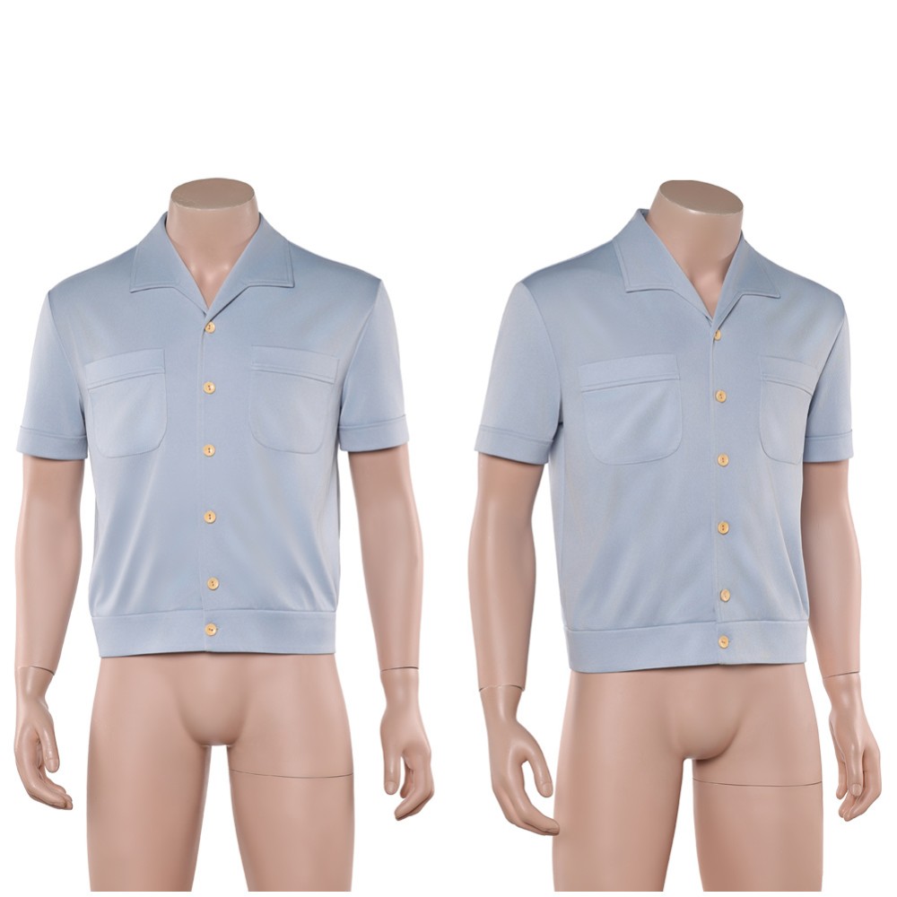 Sanji Blue Top Cosplay Costume Halloween Carnival Outfit