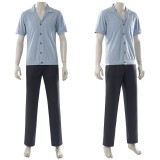Costume de cosplay Sanji Blue pour Halloween et carnaval