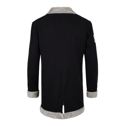 Sanji Black Coat Cosplay Costume Halloween Carnival Outfit
