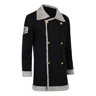 Sanji Black Coat Cosplay Costume Halloween Carnival Outfit