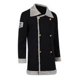 Sanji Black Coat Cosplay Costume Halloween Carnival Outfit