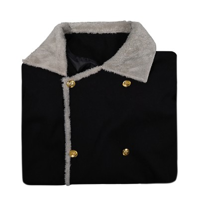 Sanji Black Coat Cosplay Costume Halloween Carnival Outfit