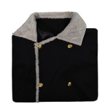 Sanji Black Coat Cosplay Costume Halloween Carnival Outfit